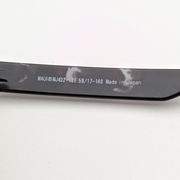 🕶️Maui Jim MJ432-11T RED SANDS Polarized Sunglasses 59/17/140 / ALC127🕶️ - Picture 6 of 11